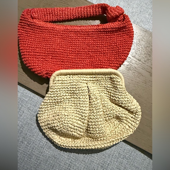 Woven Women's Clutch Purses (sold as a set) - Picture 6 of 6